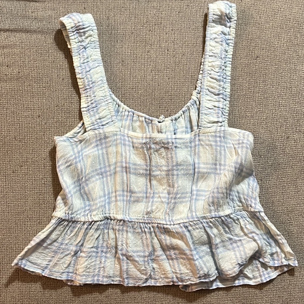Urban Outfitters Plaid Crop Top - Picture 6 of 6